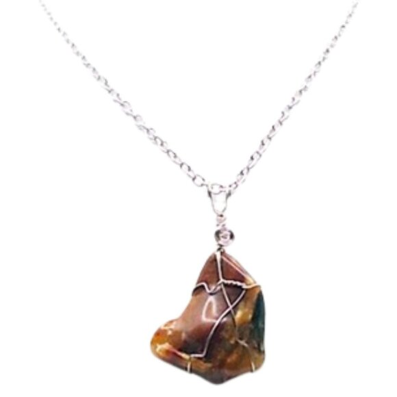 Custom Jewelry - Handmade Natural Banded Agate
